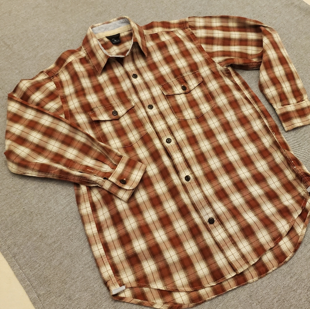Gap Kids plaid button down shirt